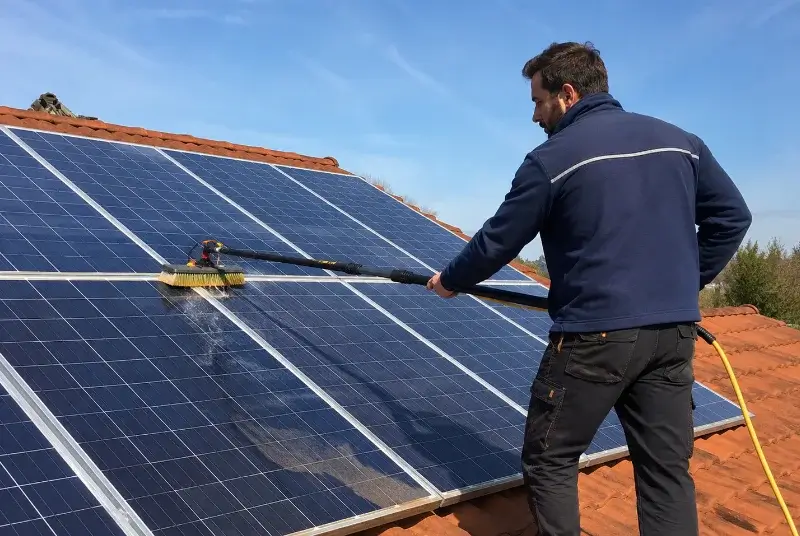 Nettoyage et entretien de panneaux solaires à Rosult